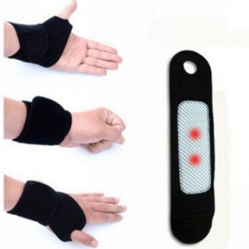 Tourmaline Self Heating Magnetic and Therapy Wristband